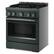 Alt View 3. KitchenAid - KitchenAid - 4.1 Cu. Ft. Slide-In Commercial Gas TRUE Convection Range with Self - Juniper.