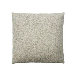 Gracie Mills - Tally Solid Boucle Square Pillow - Beige