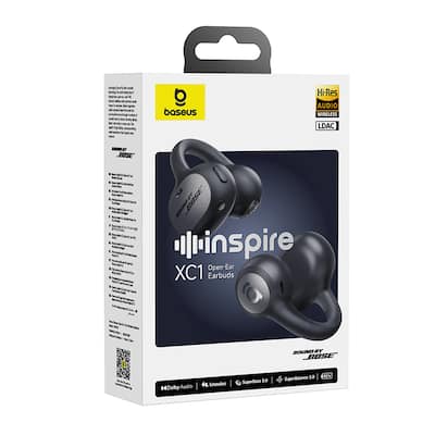 Baseus Inspire XC1 Clip on Earbud Headphones, Sound By Bose Baseus Inspire XC1 Clip on Earbud Headphones, Sound By Bose