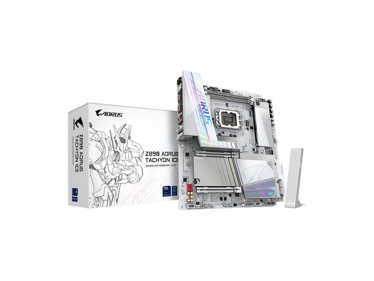 GIGABYTE - Z890 AORUS TACHYON ICE LGA 1851 Intel Z890 Extended ATX Intel Z890 Motherboard