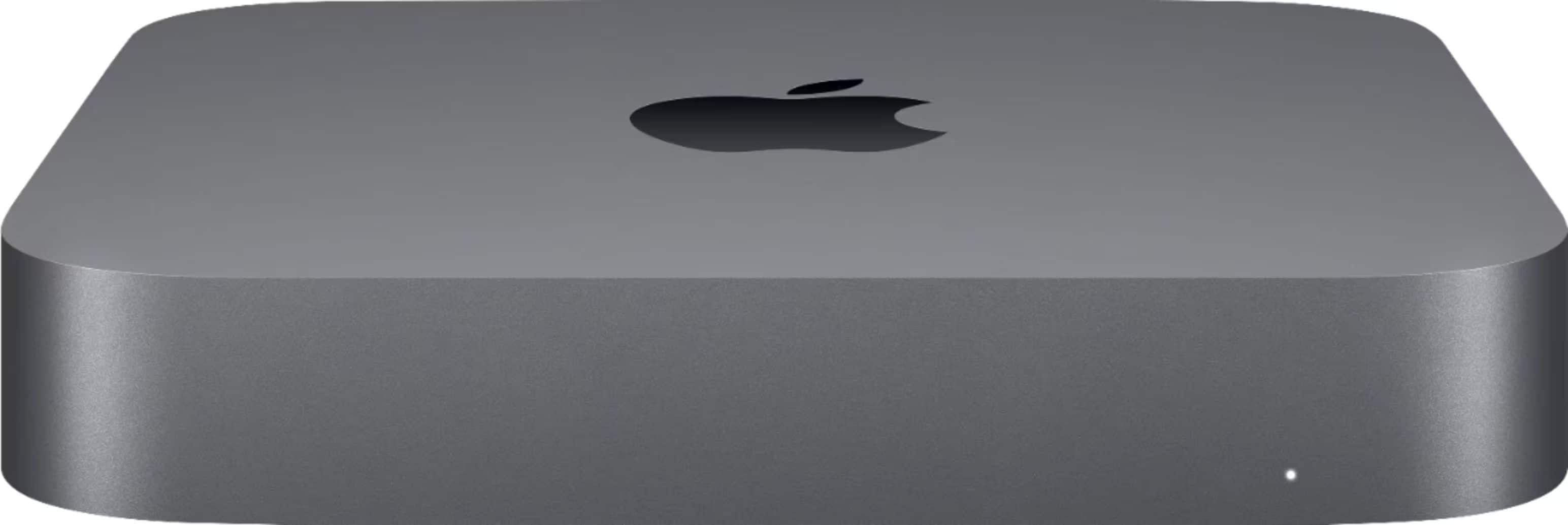 Front. Apple - Mac mini Desktop - Intel Core i5 - 8GB Memory - 512GB Solid State Drive - Space Gray.