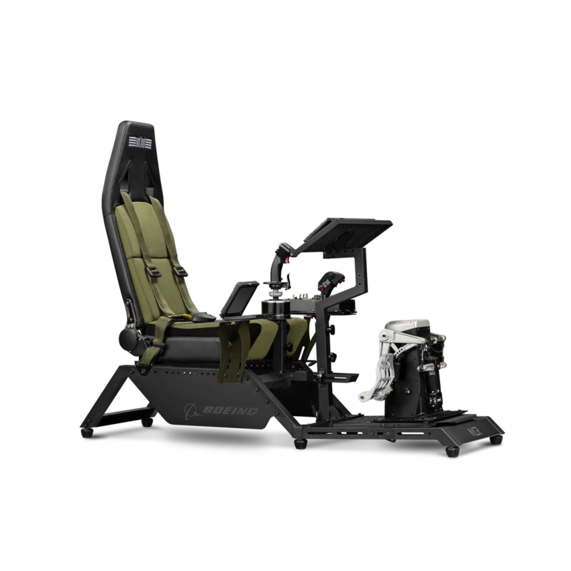 Alt View 13. Next Level Racing - Flight Simulator Cockpit Boeing Military Edition - Black.