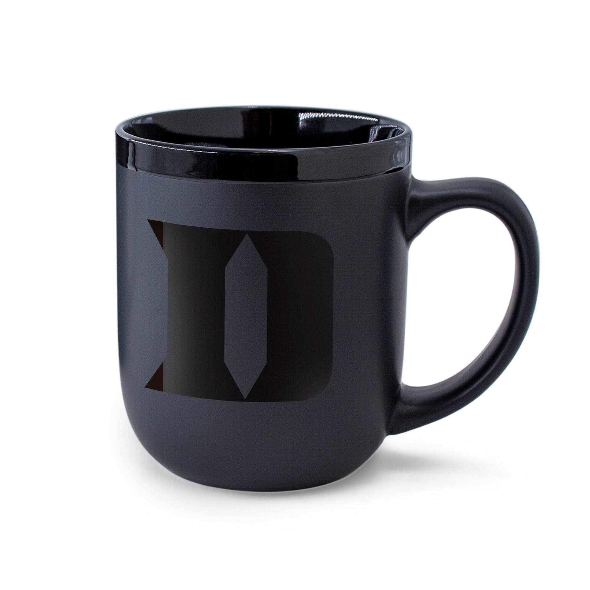 Alt View 1. WinCraft - Duke Blue Devils 17oz. Ceramic Mug - Black.