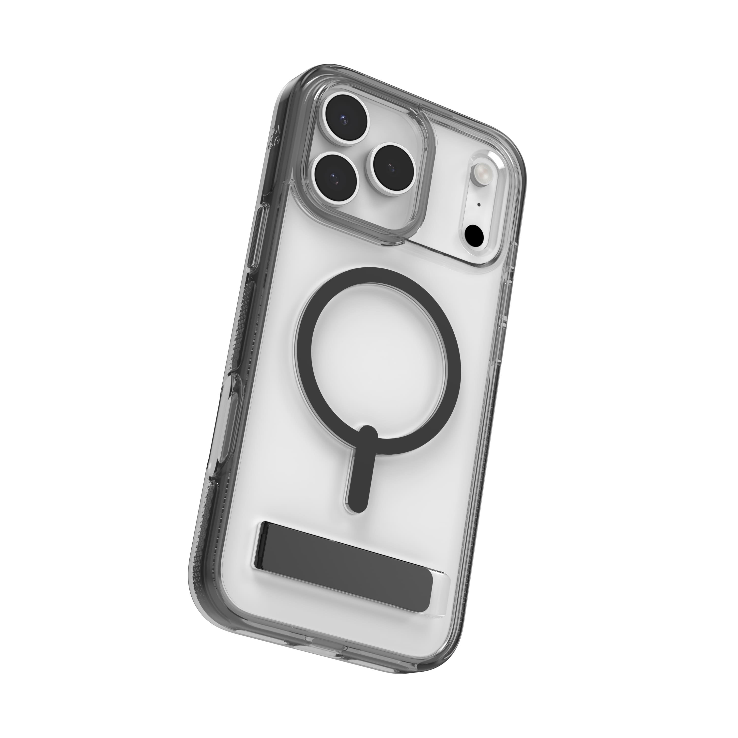 Alt View 16. ZAGG - Santa Cruz Snap with Kickstand for Apple iPhone 17 Pro Max - Jet Black.