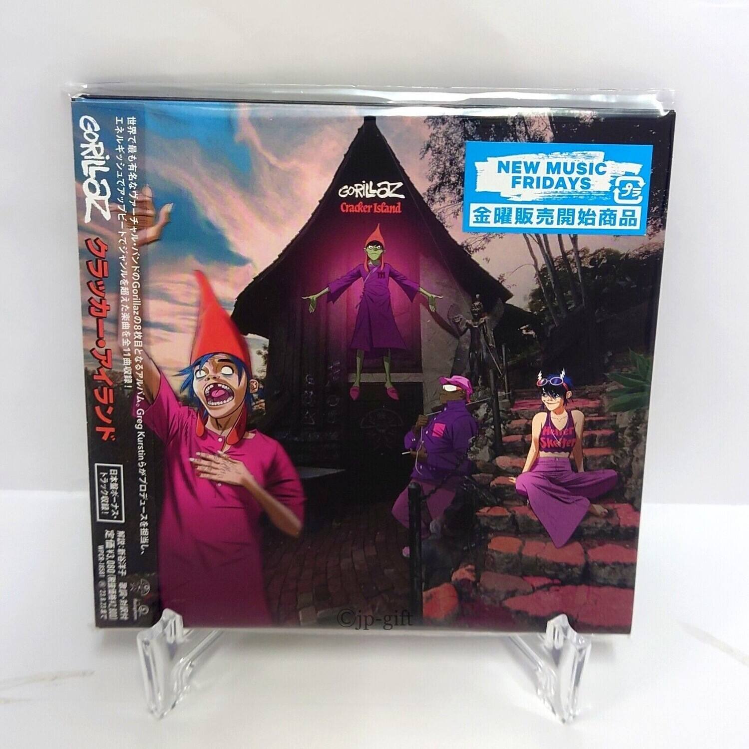 GORILLAZ  
Cracker Island  
Greg Kurstin  

NEW MUSIC FRIDAYS  
金曜販売開始商品  

GORILLAZ  
Cracker Island  
Greg Kurstin  

©jp-gift
