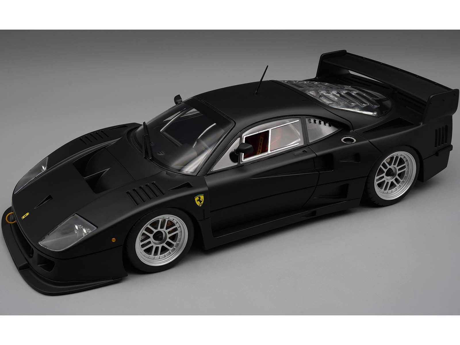 "Ferrari F40 LM Matt Black w/Enkei Silver Wheels ""Press Version"" (1996) Ltd Ed to 75 pcs 1/18 Model Car by Tecnomodel" price history on PriceWatchPro