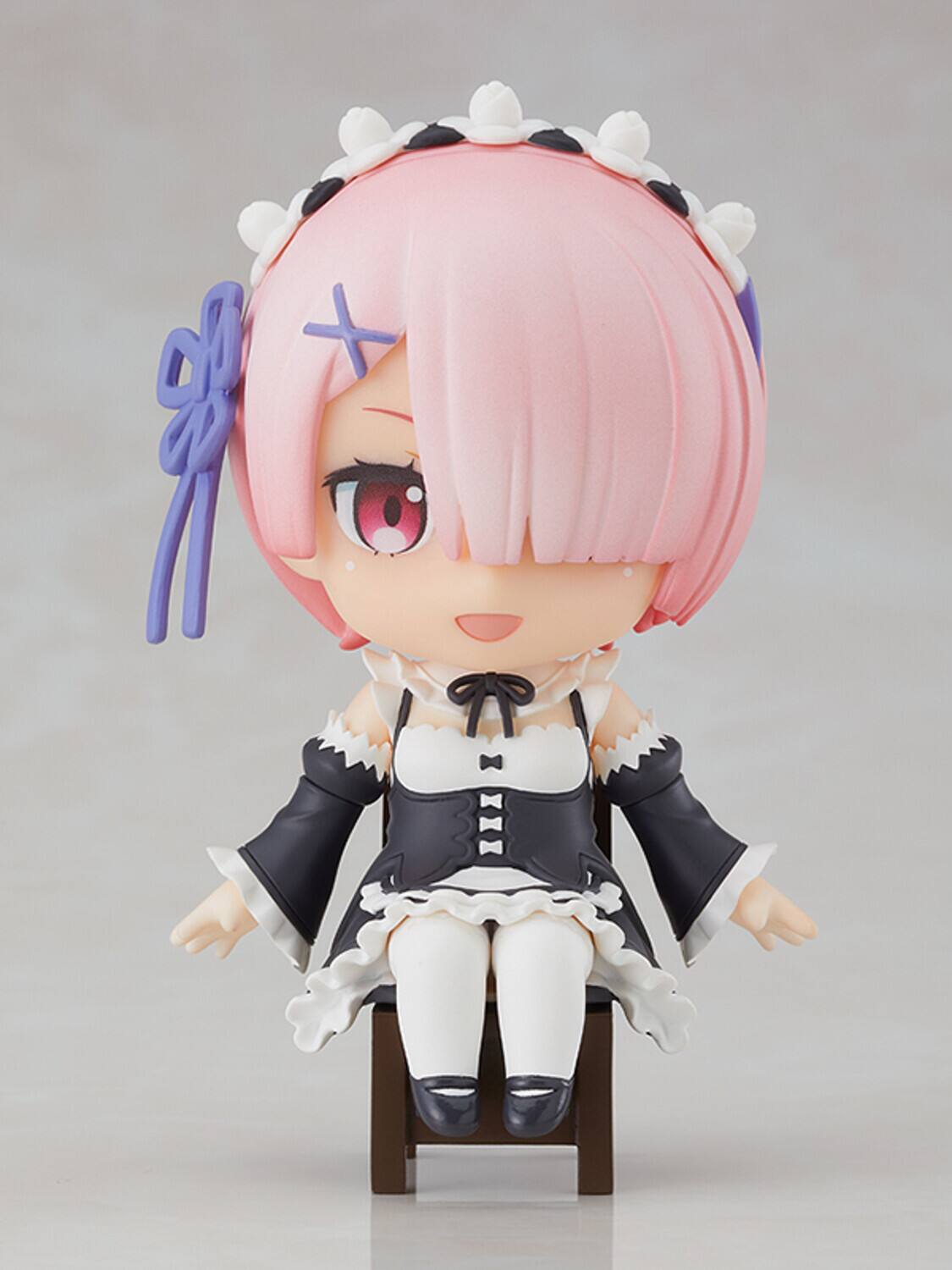 Alt View 1. Good Smile Company - Good Smile Company - Re: Zero - Ram Nendoroid Swacchao Action Figure   - Collectibles - Multicolor.