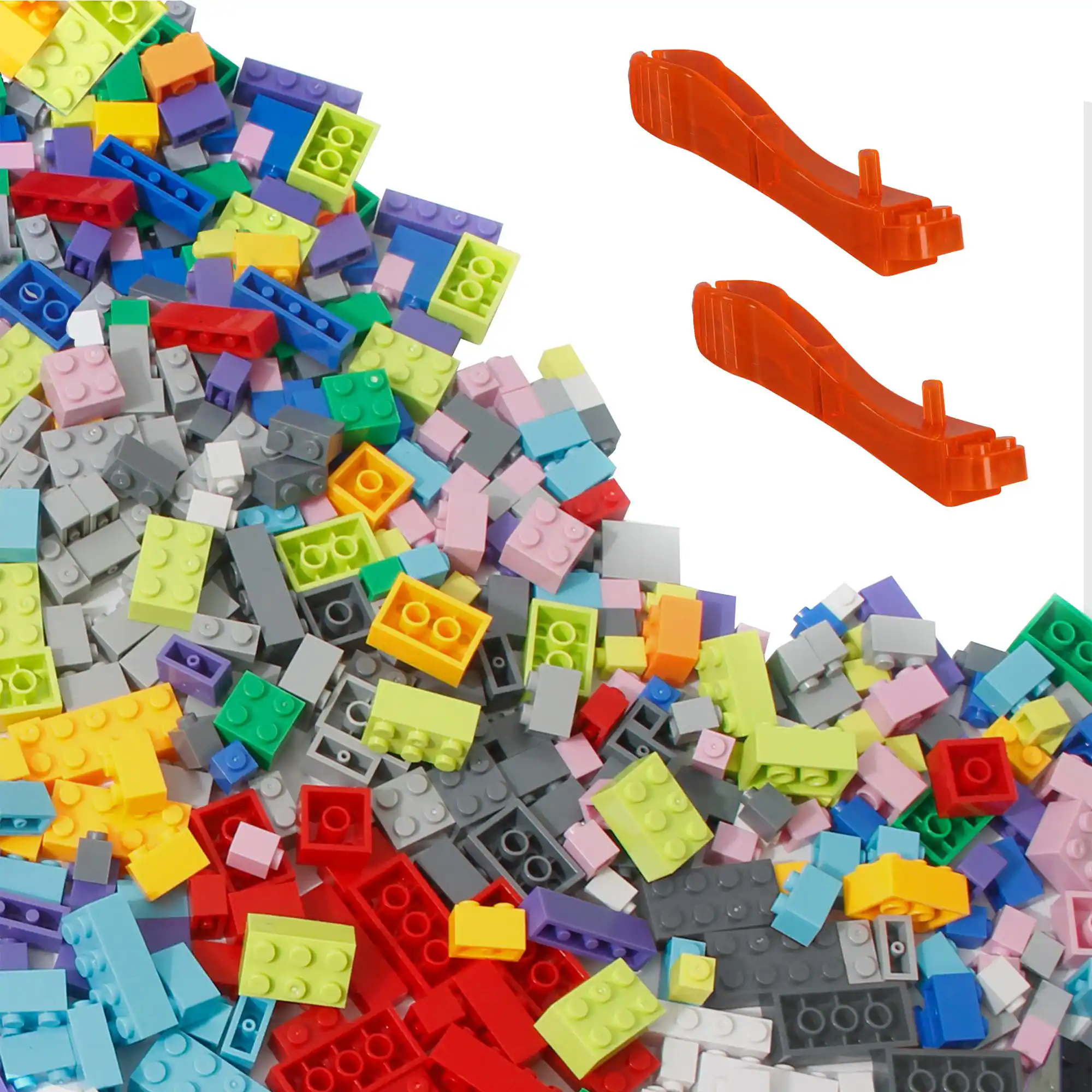 Alt View 1. PicassoTiles - PICASSO-TILES 1250PCS STEM Educational Building Block Bricks, Creative Shapes & Characters, Learning Toy Set for Kids.