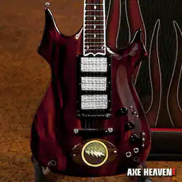 Jerry Garcia - Axe Heaven Jerry Garcia Lightning Bolt Mini Guitar Replica Officially Licensed JG-405 - Collectibles