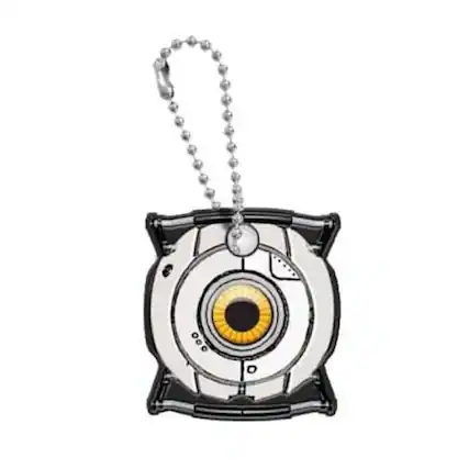 Front. Crowded Coop - Portal Space Sphere Key Cap - White.