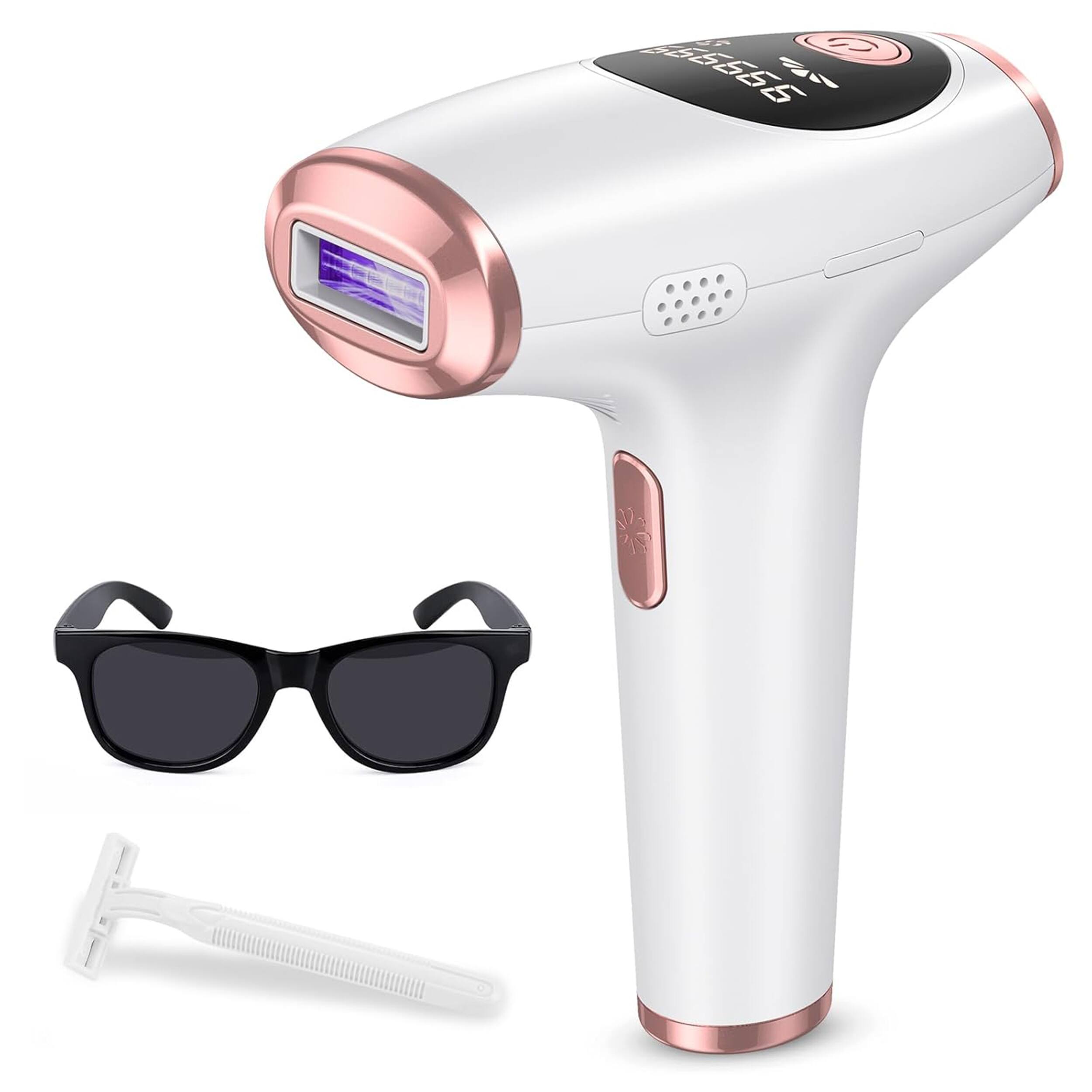 Front. Trexonic - Laser Hair Removal for Women and Men, IPL Hair Removal 999,999 Flashes.
