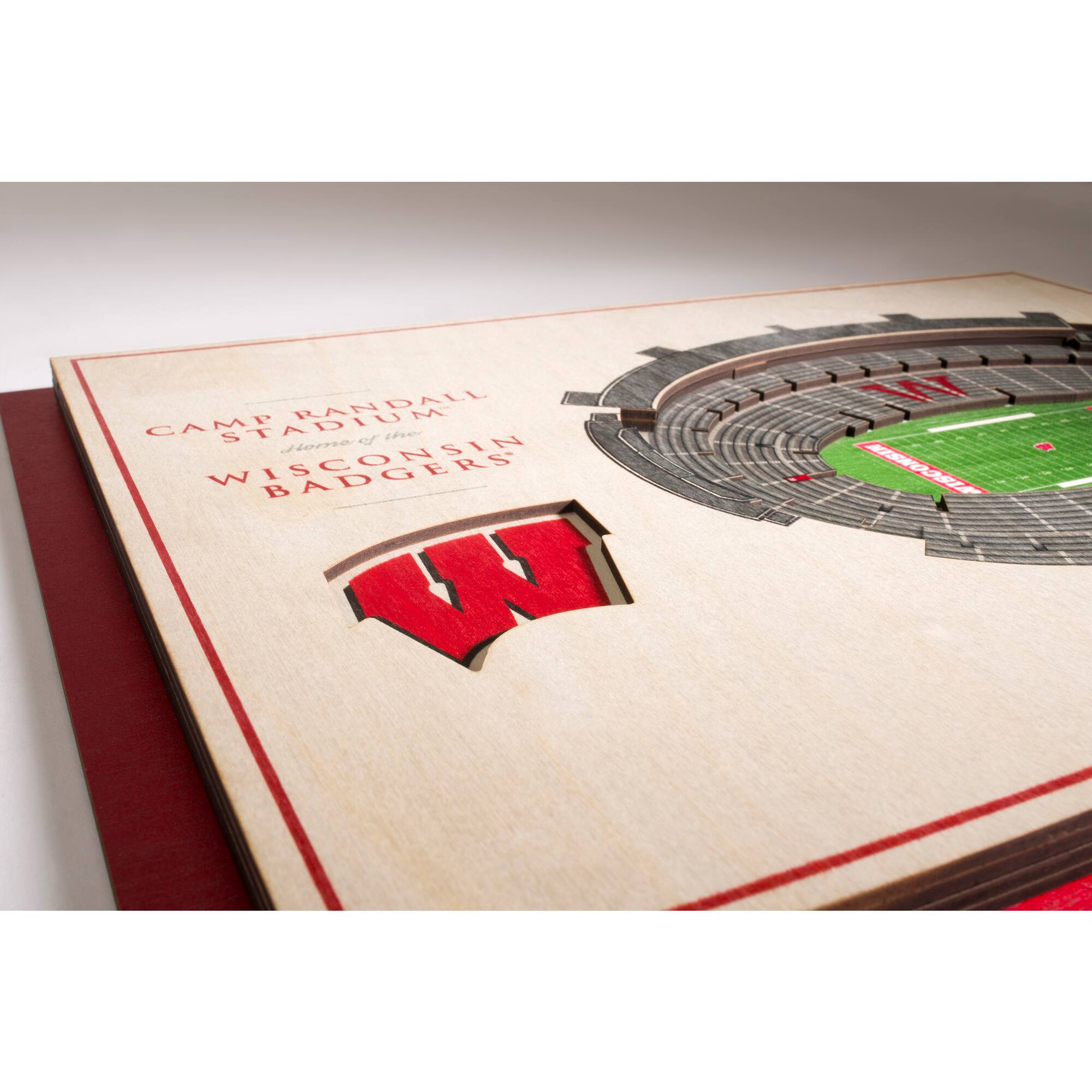 CAMP RANDALL STADIUM  
Home of the  
WISCONSIN BADGERS