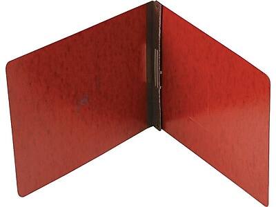Alt View 1. Oxford - PressGuard 2-Prong Report Cover, Letter Size - Red/Brown.