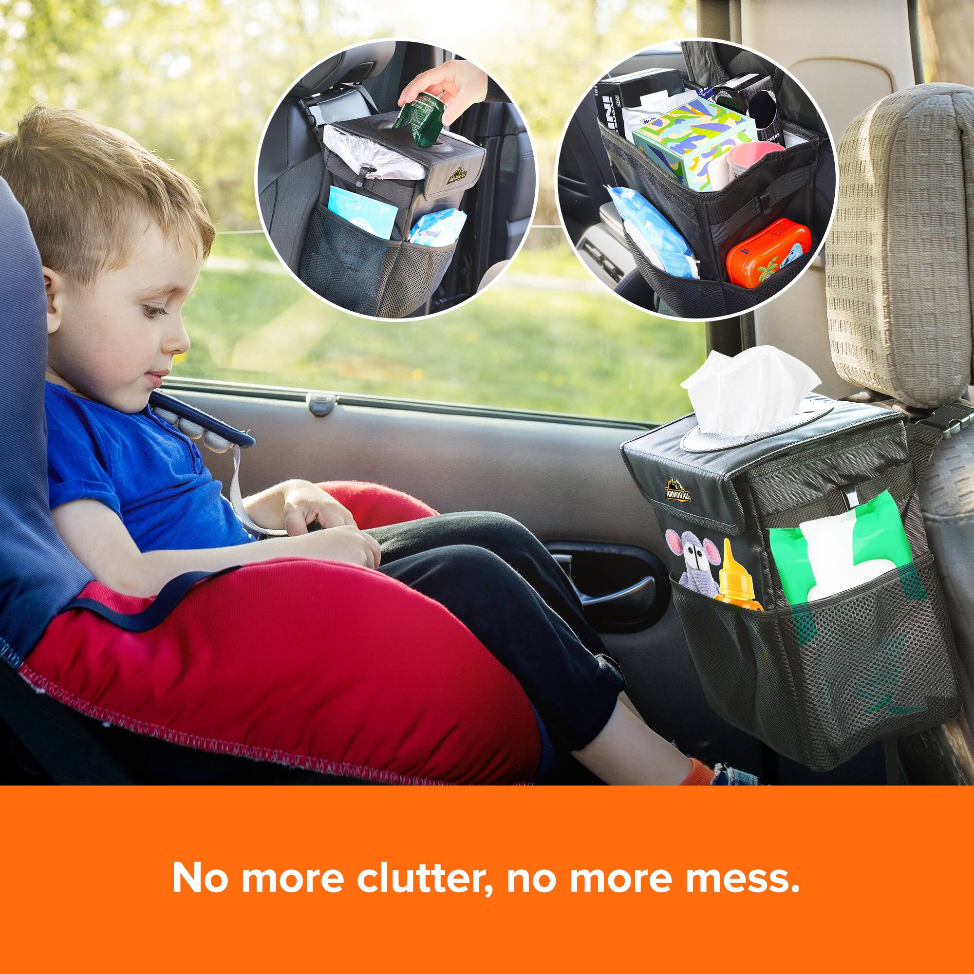 No more clutter, no more mess.