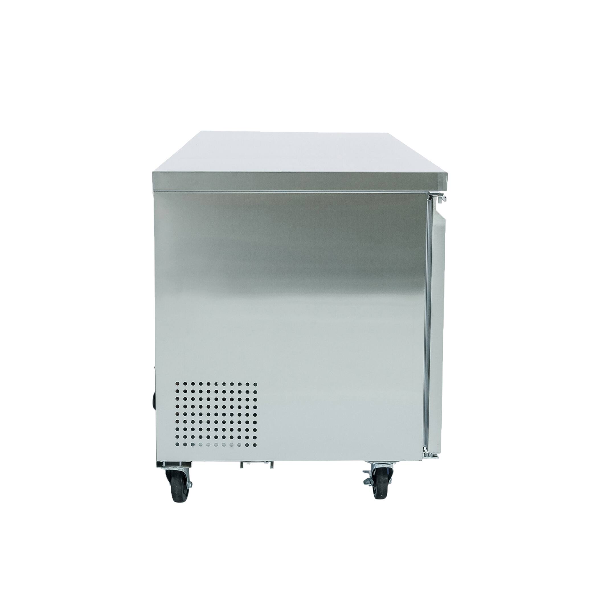 Magic Chef Commercial 72 in. 18.9 cu. ft. Under Counter Refrigerator ...