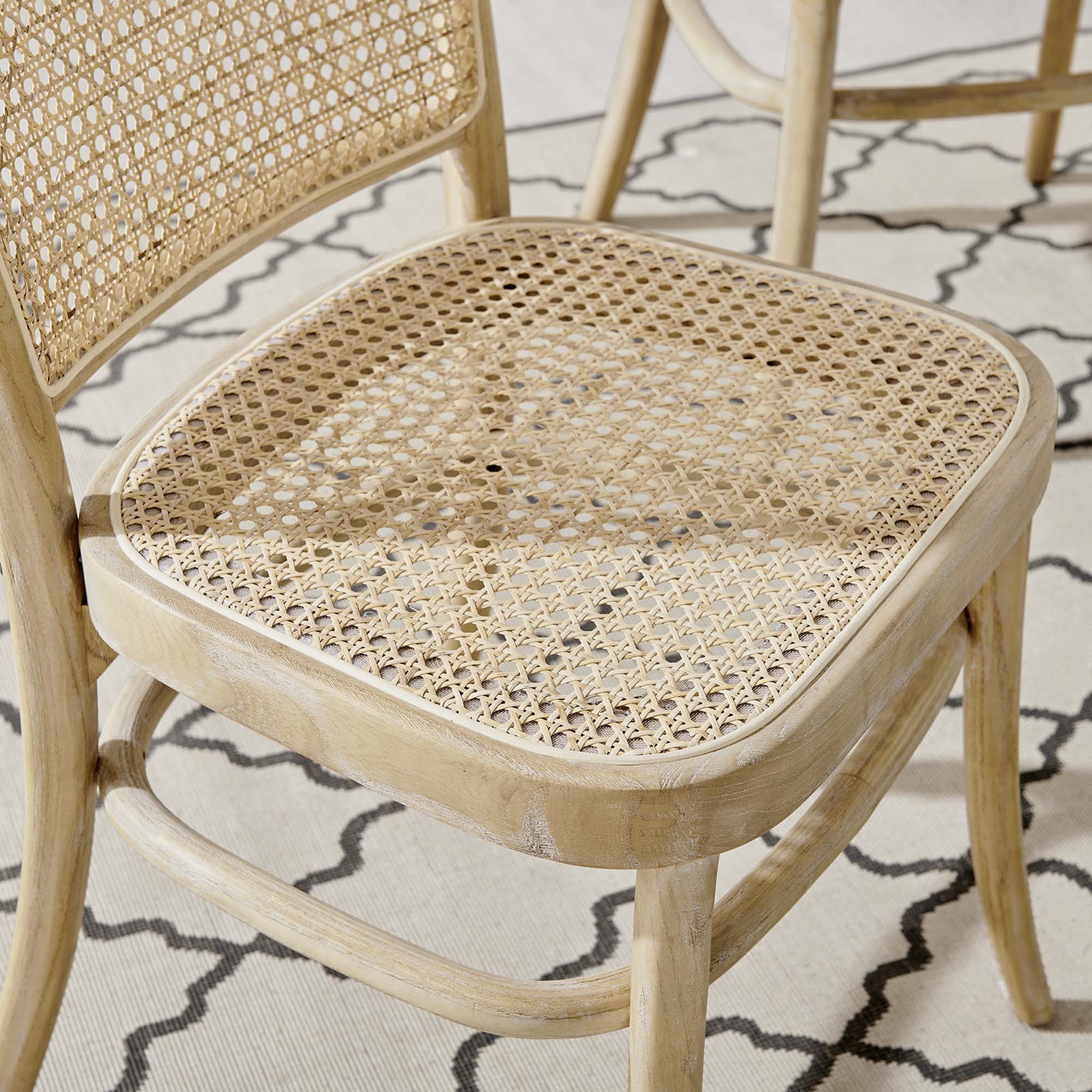 Alt View 6. Modway - Winona Wood Dining Side Chair Set of 2 by Modway - Gray.