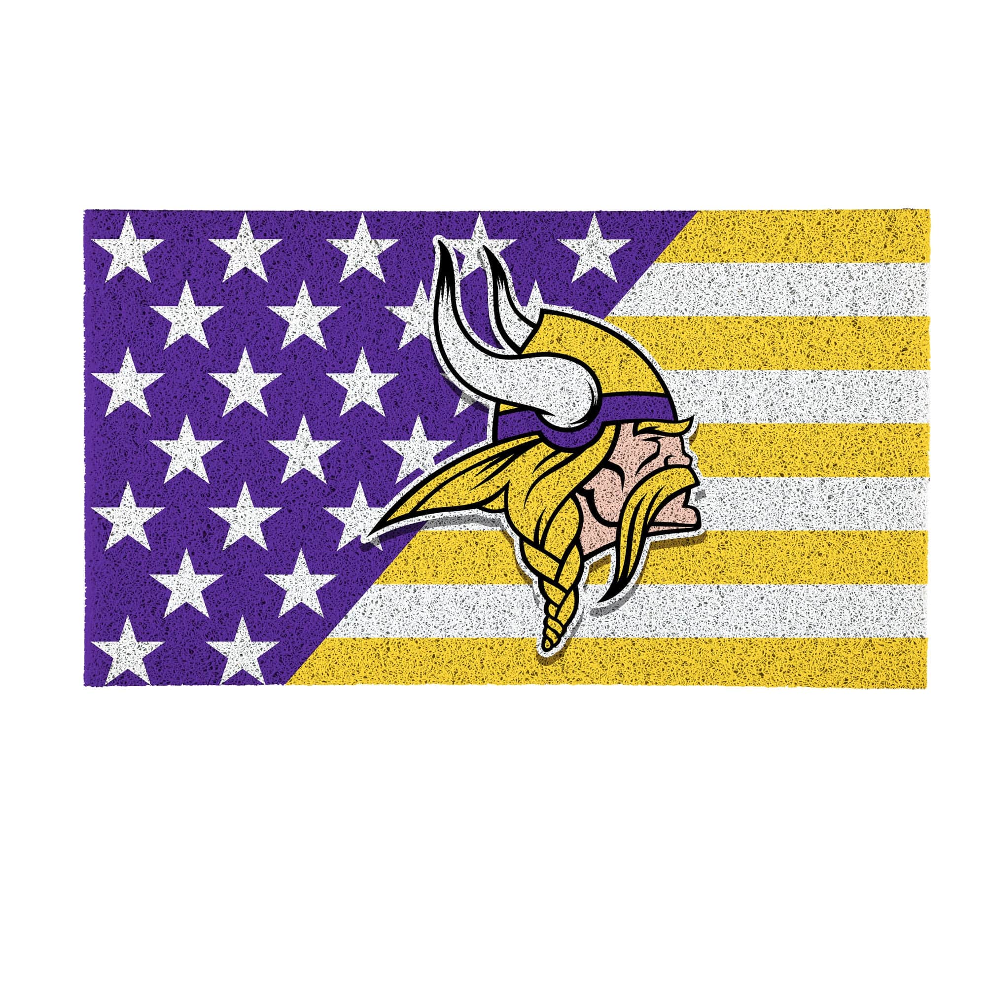 "Evergreen Enterprises - Minnesota Vikings 16"" x 28"" Stars & Stripes Patriotic Turf Mat - Multicolor" price history on PriceWatchPro