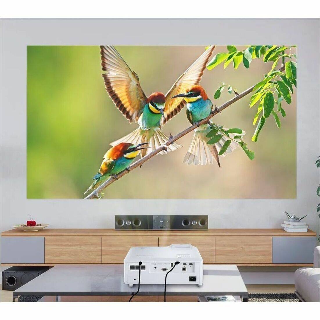 Alt View 22. ViewSonic - LS901-4K UHD 4K 5500 Lumens Laser Projector (HDMI, USB-A) - White.