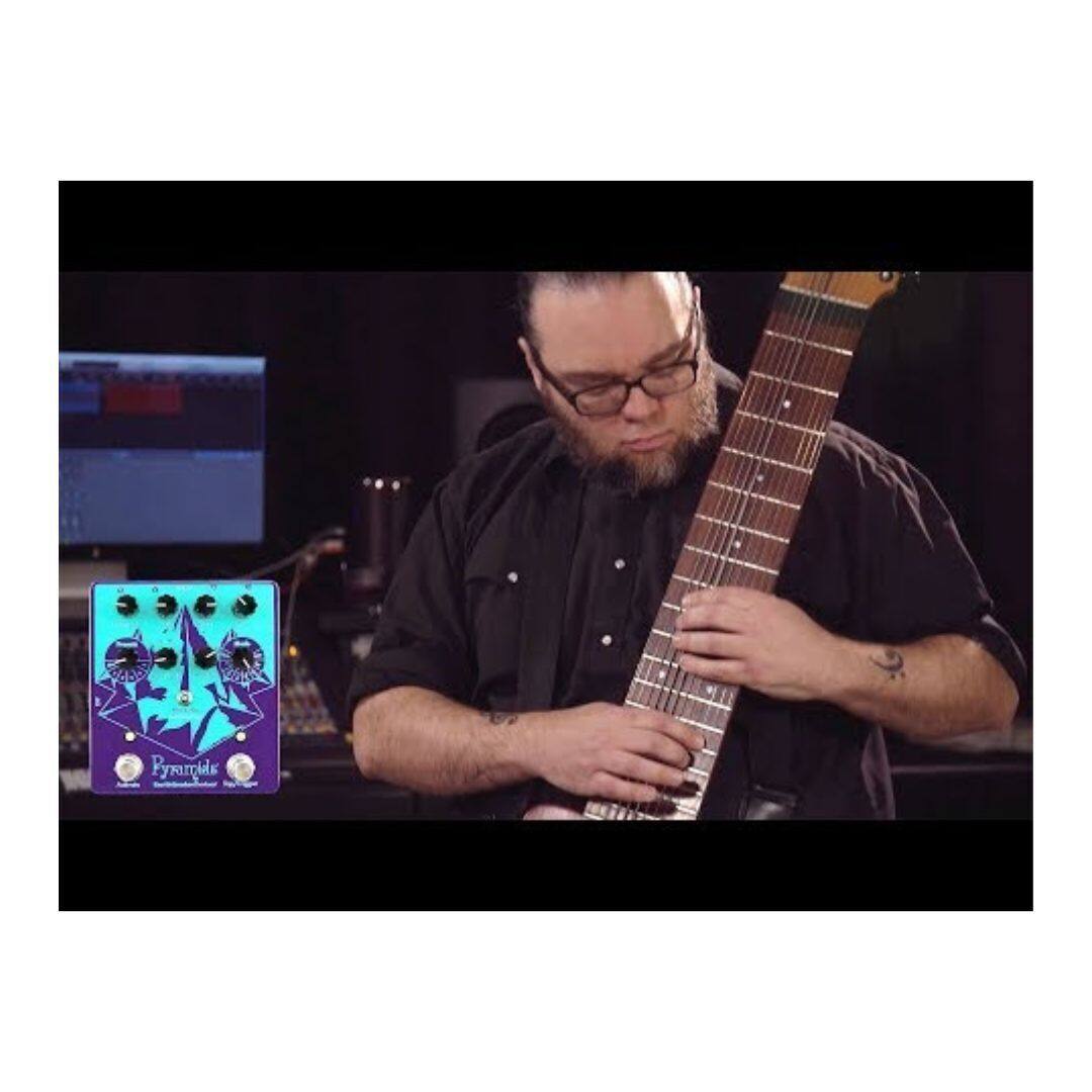 Back. EarthQuaker Devices - EarthQuaker Devices Pyramids Stereo Flanging Device Guitar Effects Pedal.