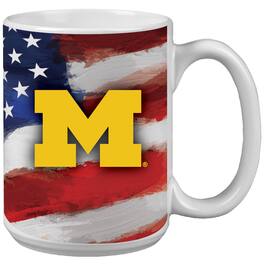 Indigo Falls - Michigan Wolverines 15oz. Americana Java Mug - Multicolor