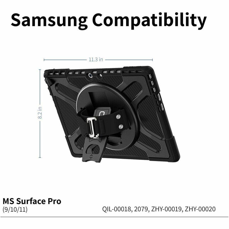 Samsung Compatibility  
11.3 in  
8.2 in  
MS Surface Pro (9/10/11)  
QIL-00018, 2079, ZHY-00019, ZHY-00020