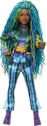 Front. Mattel - Disney Descendants: The Rise Of Red Fashion Doll & Accessory - Uliana, Younger Sister Of Ursula - COLLECTIBLES - Multicolor.