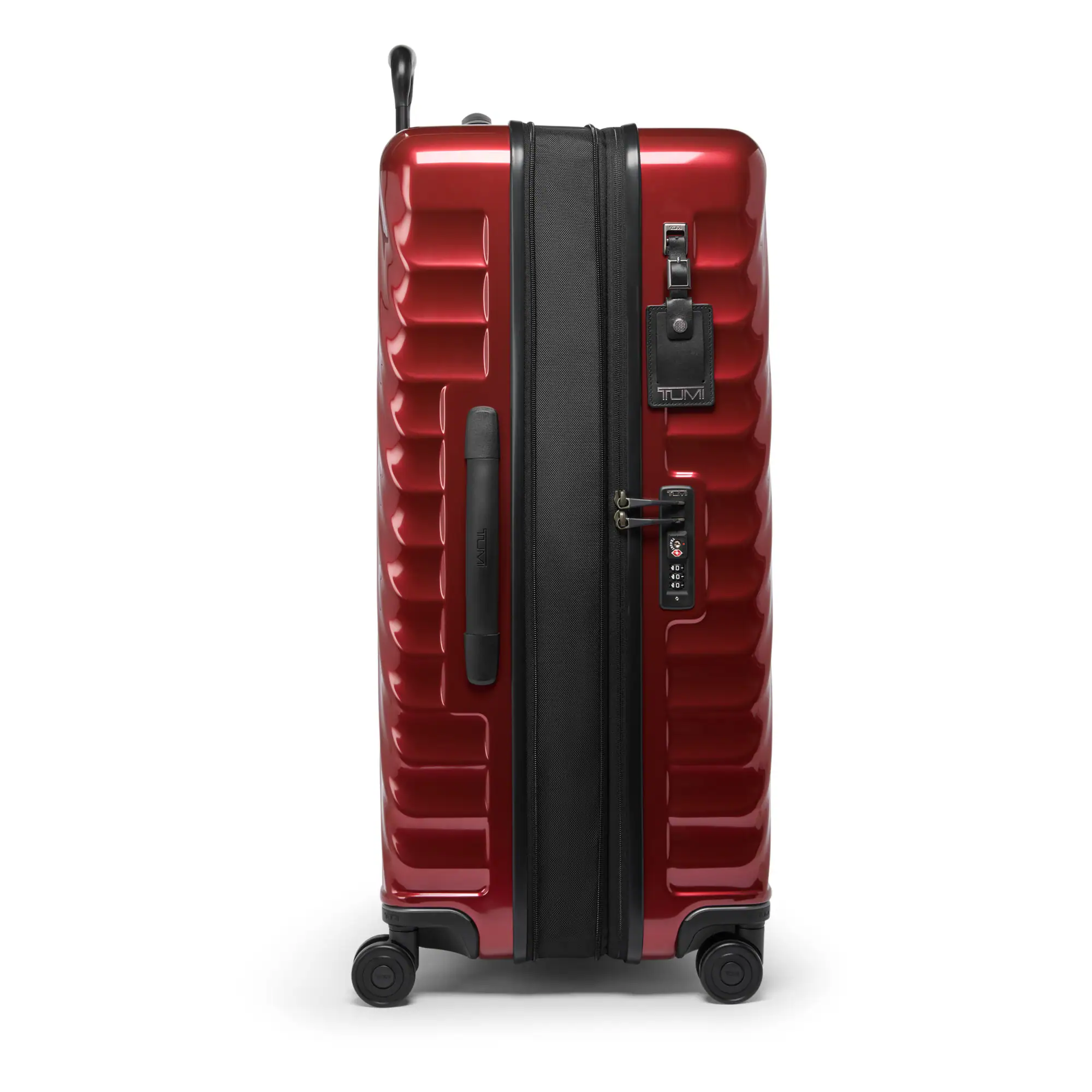Left. TUMI - 19 Degree Extended Trip 30" Expandable 4-Wheeled Packing Case Suitcase - Iridescent Spice.