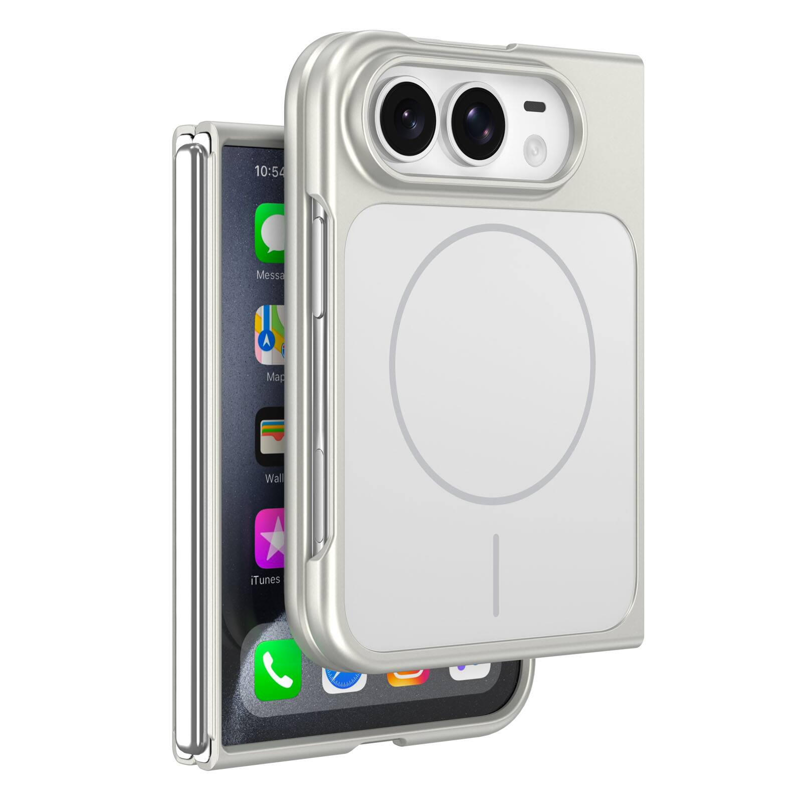 Dteck Magnetic Case for iPhone Duo 2026, Shockproof Compatible with ...