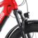Alt View 1. Vanpowers - GrandTeton Pro Adult 26" Step-Over 750W Hub Motor E-Bike - Lava Red and Coke Black.
