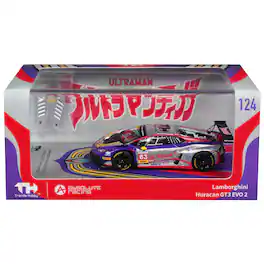 Lamborghini Huracan GT3 EVO 2 #63 "Ultraman" "China GT Championship" (2026) 1/64 Diecast Model Car by Trends Hobby