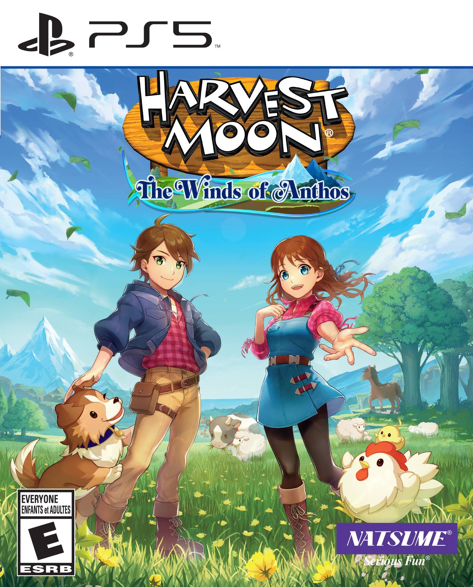 Front. Natsume - Harvest Moon-The Winds of Anthos. - E (Everyone)