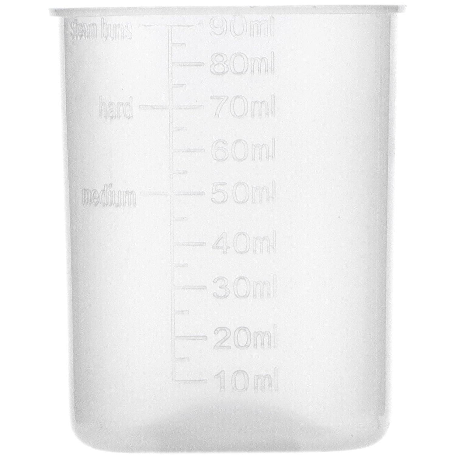 Steam buns  
hard  
medium  

90ml  
80ml  
70ml  
60ml  
50ml  
40ml  
30ml  
20ml  
10ml