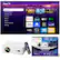 Roku TV 9:26 pm
Recommended
Home
What to Watch
Featured Free
Live TV
Sports
Search
Streaming Store
Settings
Apps
NETFLIX
Disney+
Apple TV
Spotify
Roku Channel
Paramount+
DAZN
MUBI
Live TV Guide
Game Console
Viki
Rakuten
HappyKids
VANKYO Roku TV
MDolly Audio
100" Portable Screen Included
LEISURE 570 WITH SCREEN
1080P Projector intelligent Roku TV 1080P
Roku TV Smart projector