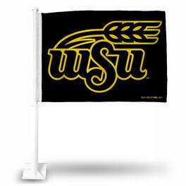 Rico Industries - Wichita State...Shockers 14" x 19" Double (2) Sided Window Mount Car Flag - Multi