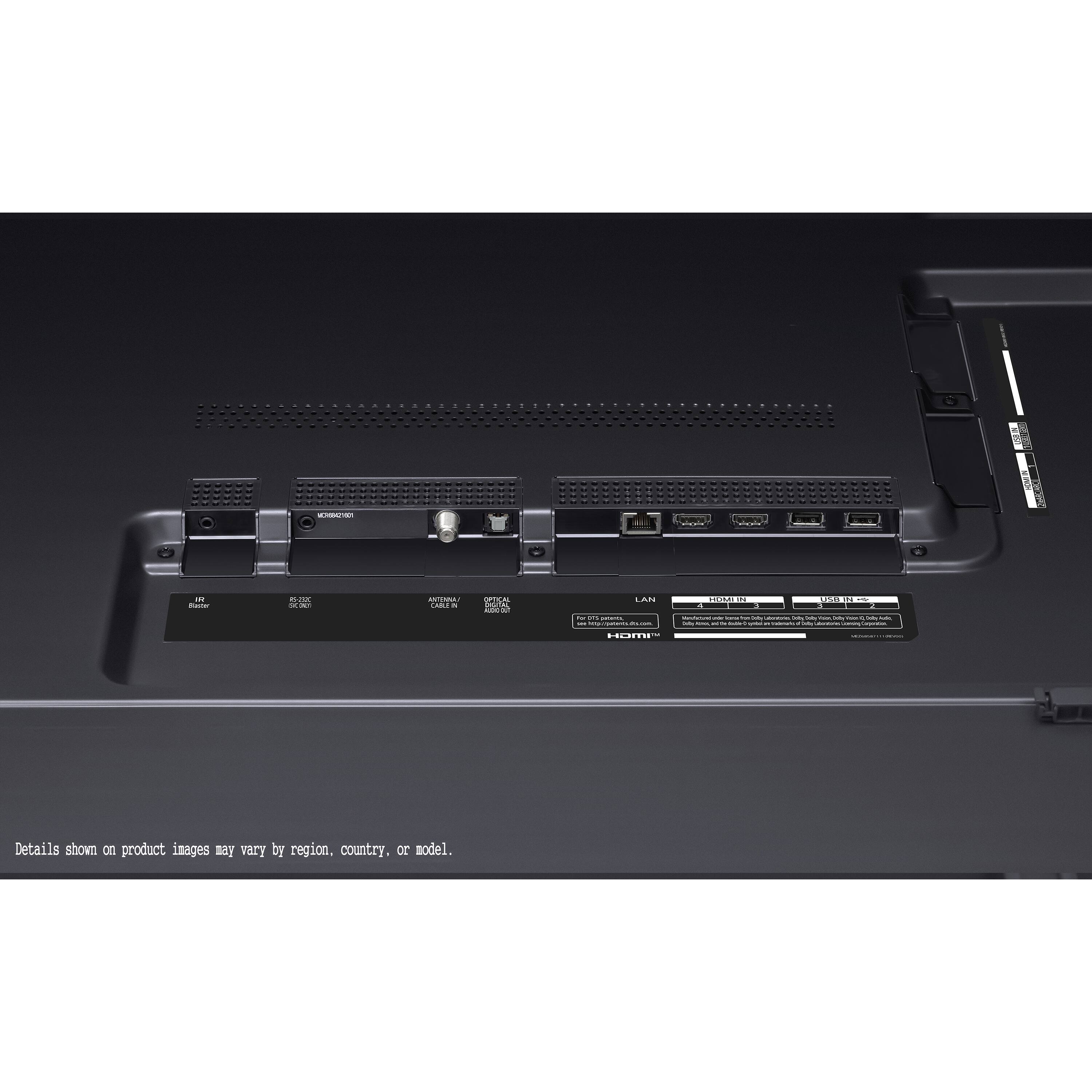 The text on the image reads: "Details shown on product images may vary by region. country. DE model."