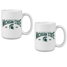 Indigo Falls - Michigan State Spartans 15oz. Established Ceramic Mug Two-Set - Multicolor