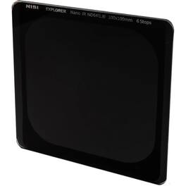 NiSi - Explorer Collection 100x100mm IR ND64 (1.8) 6-Stop Neutral Density Filter
