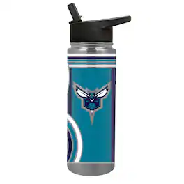 Great American Products - Charlotte Hornets 24oz. Cool Vibes Jr. Thirst Hydration Water Bottle - Multicolor