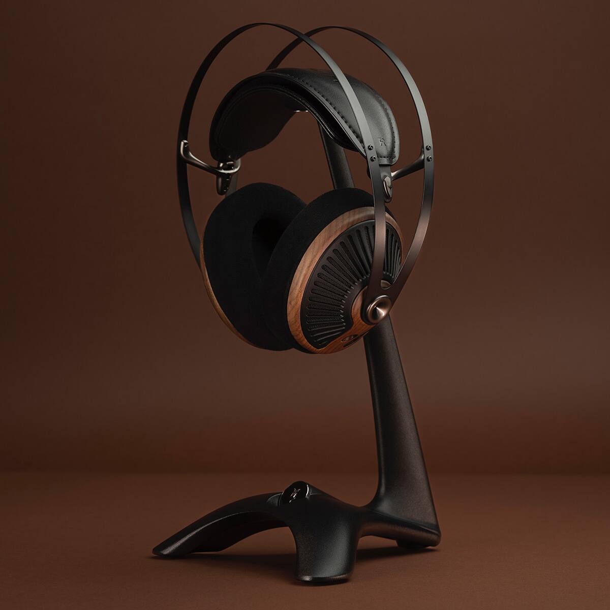 Alt View 9. Meze Audio - Meze Audio 105 Silva Open Back Headphones - Brown.