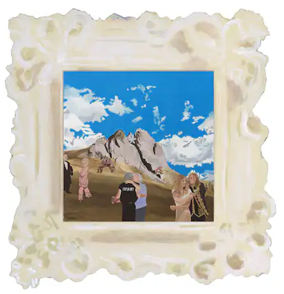 Front. Various Artists - Let's Go Dancing: Split A Mountain In Two With A Flake Of Snow (Variou s Artists) - VINYL LP.