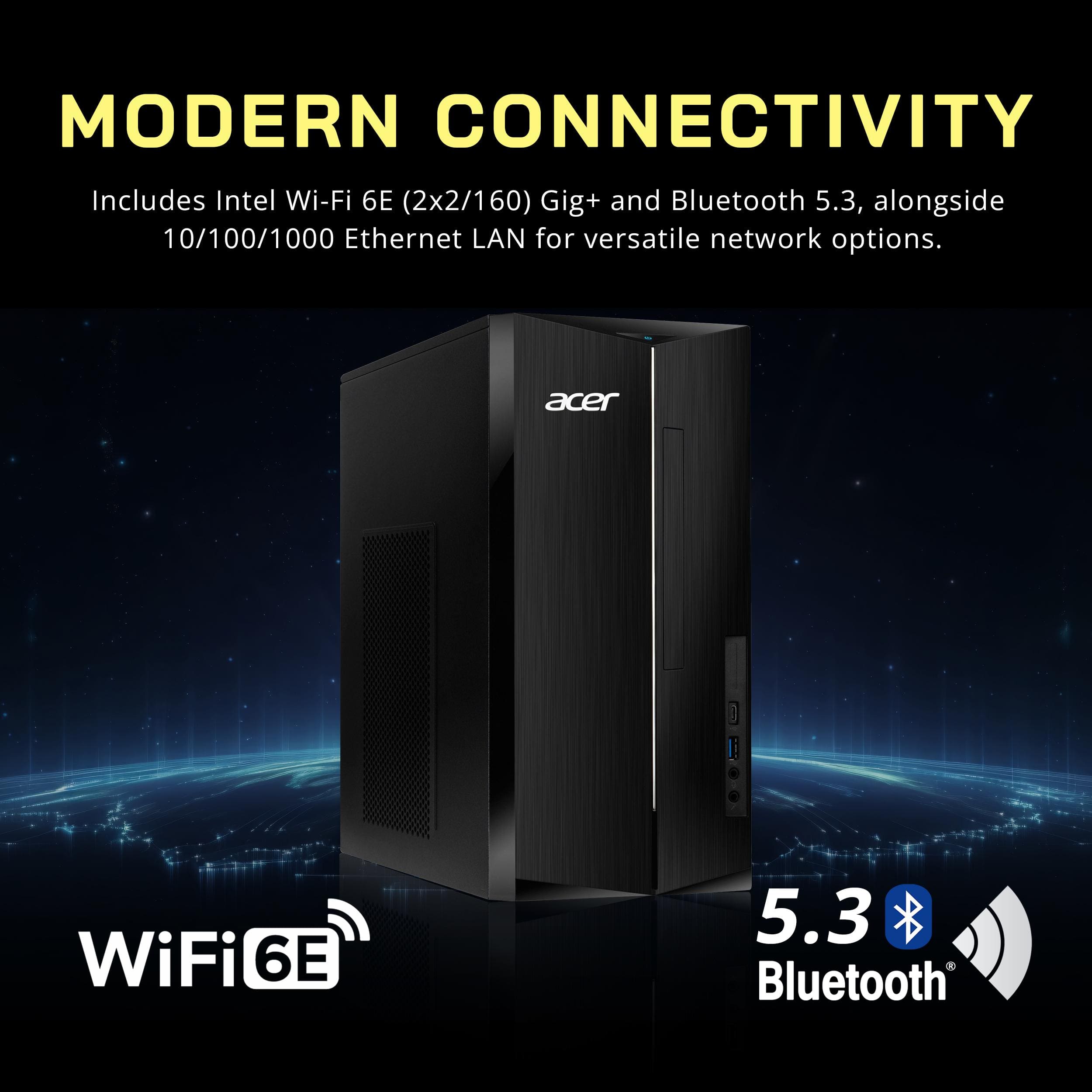 Acer Aspire Desktop,Intel i5 14400,Intel UHD Graphics,32GB RAM,2TB