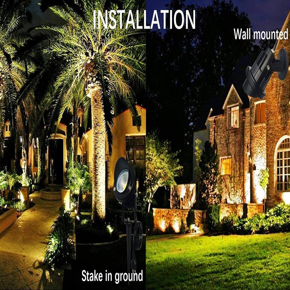 INSTALLATION

Wall mounted

Stake in ground