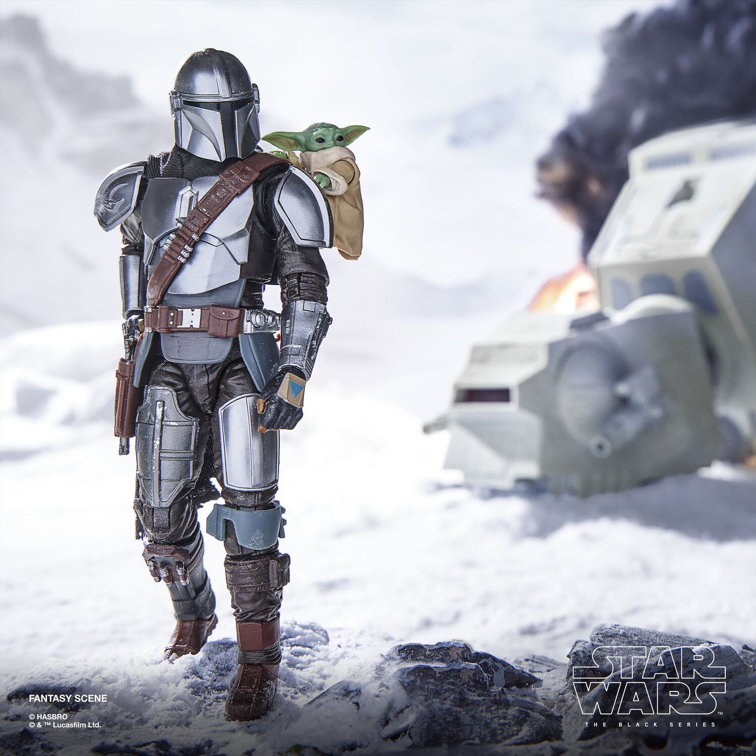 Hasbro Star Wars: The Mandalorian & Grogu Black Series The