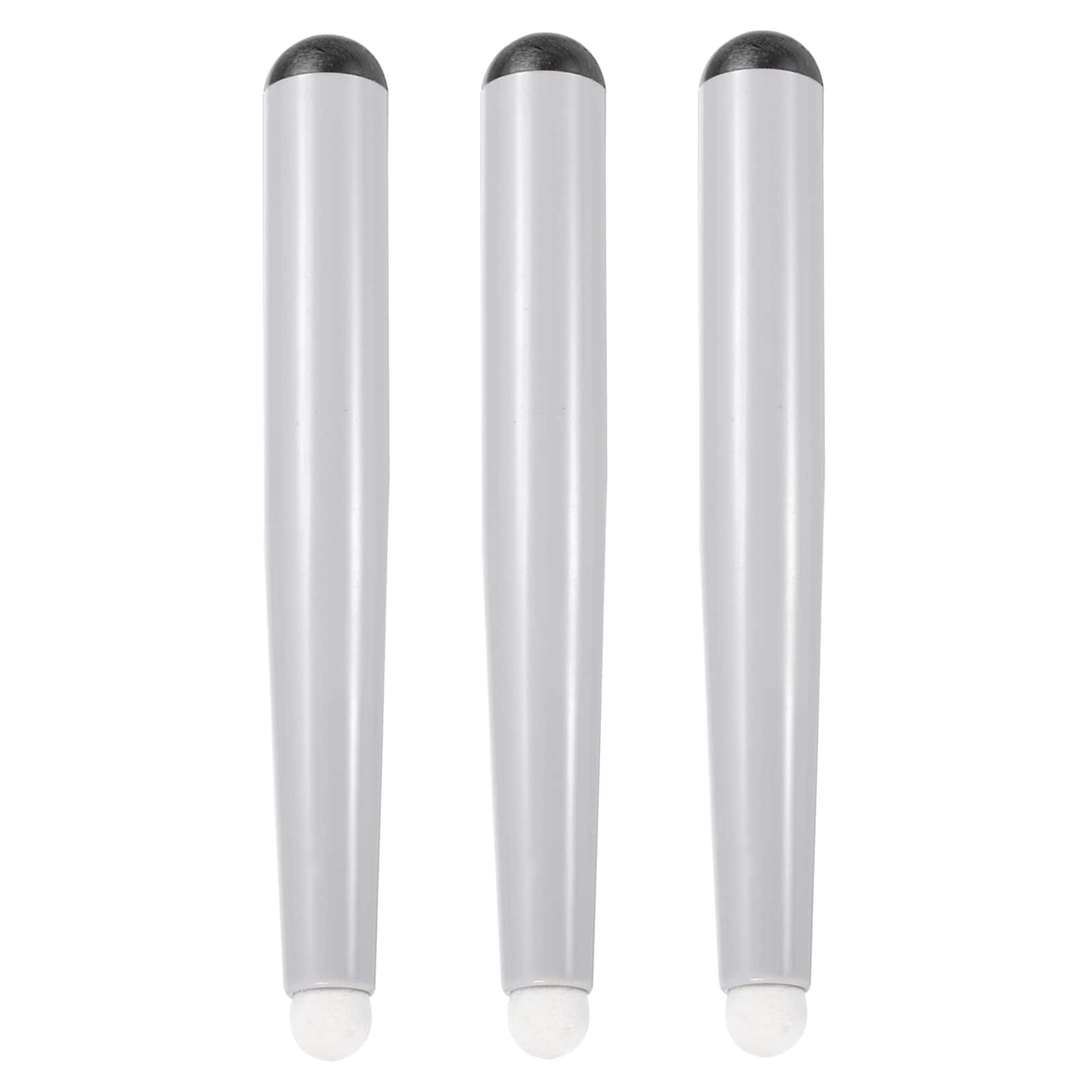 Unique Bargains - 3pcs Touch Infrared Screen Pen Whiteboard Optical Stylus Pens for Smart Education Electronic Whiteboard Presentations - Black