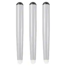 Front. Unique Bargains - 3pcs Touch Infrared Screen Pen Whiteboard Optical Stylus Pens for Smart Education Electronic Whiteboard Presentations - Black.