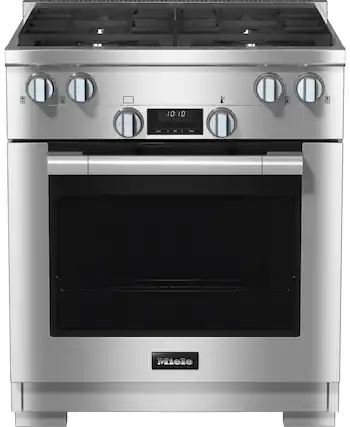 The text on the image reads "0.8 D 10:00 Lgm E- L - . : Miele." This text is likely a description or information about the stainless steel oven. The text could be interpreted as follows:
* 0.8 D: This could be a reference to the oven's size or capacity, with "D" standing for "double" or "double door."
* 10:00: This could be a reference to the oven's temperature or cooking time, with "10:00" representing 10 minutes or 10 degrees.
* Lgm E- L - . : Miele: This could be a reference to the oven's brand, model, or features. "Lgm" might be short for "LG Miele," while "E- L - ." could be a reference to the oven's energy efficiency or other features. The final "Miele" is the brand name of the oven.