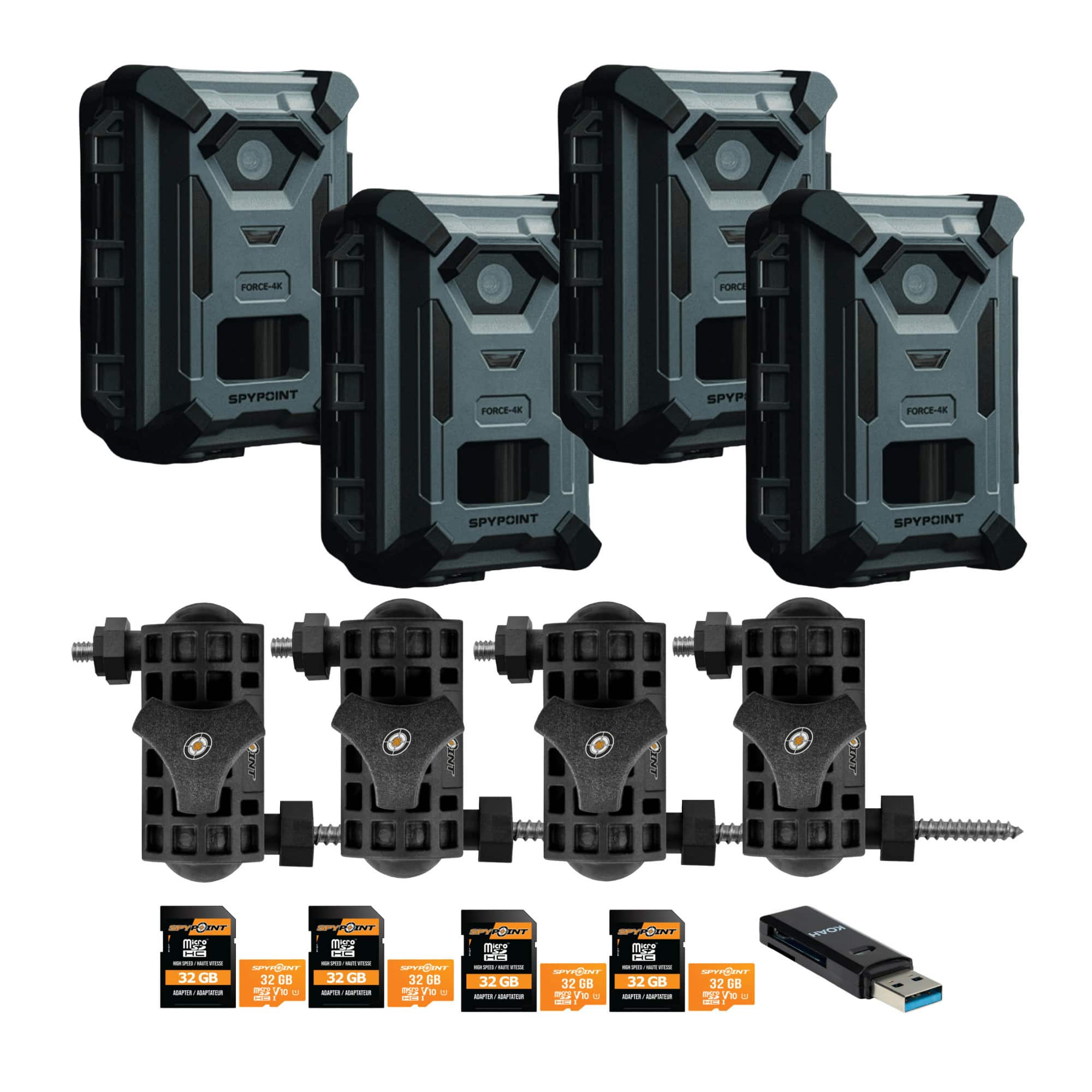 Spypoint - FORCE-4K Trail Camera with 32GB MicroSD and Accessories Bundle price history on PriceWatchPro