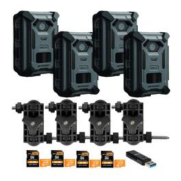 Spypoint - FORCE-4K Trail Camera with 32GB MicroSD and Accessories Bundle