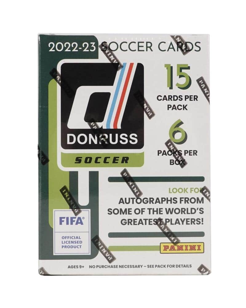 2022-23 Panini Donruss Soccer 6-Pack Blaster Box