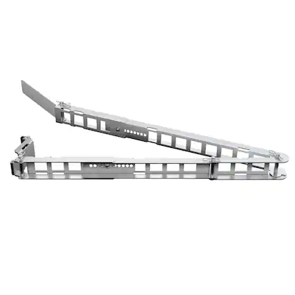Front. RackSolutions - RackSolutions 1U Cable Management Arm, Adjustable, Compatible with Dell, HP, IBM, 28.5" - 33" Extension - Metallic.